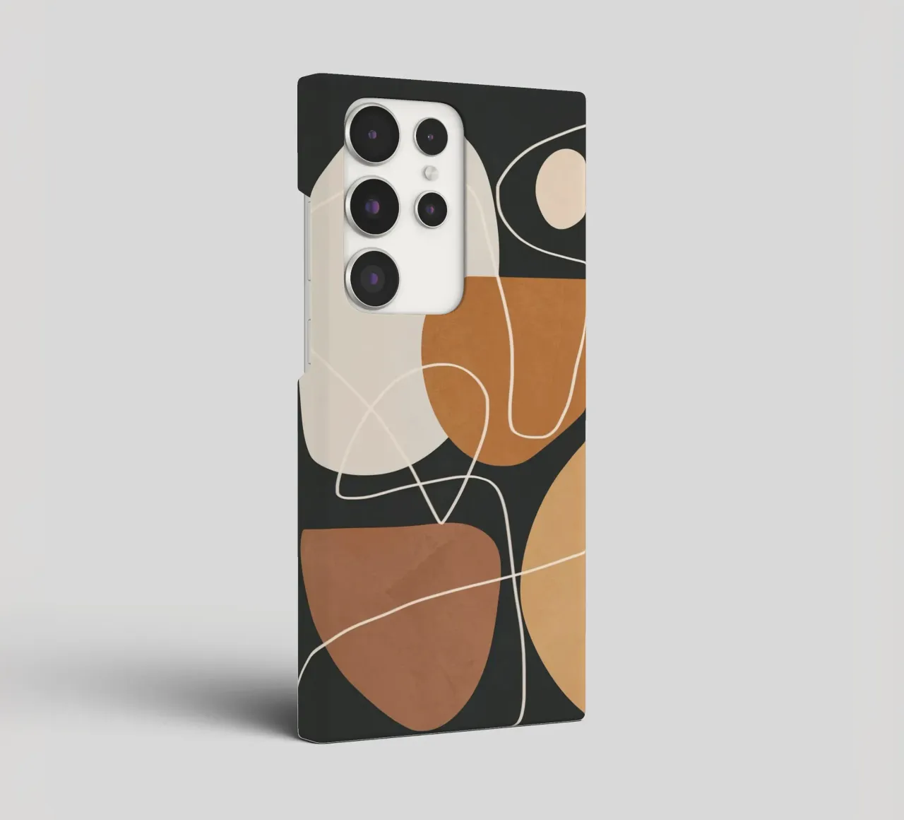 Minimal Colorful Abstract Shapes 3 cover samsung da Flow Line