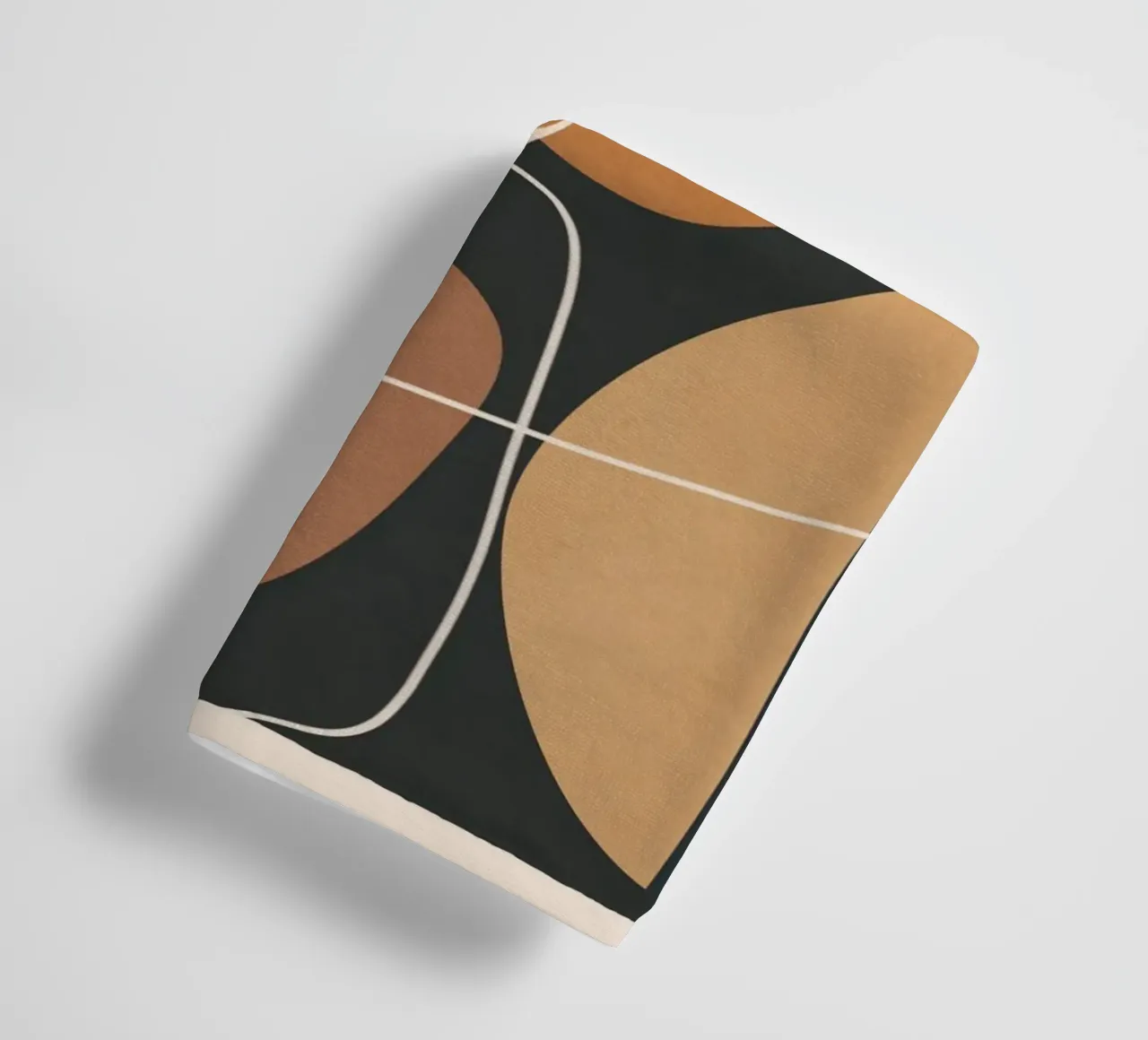 Minimal Colorful Abstract Shapes 3 asciugamano da bagno da Flow Line