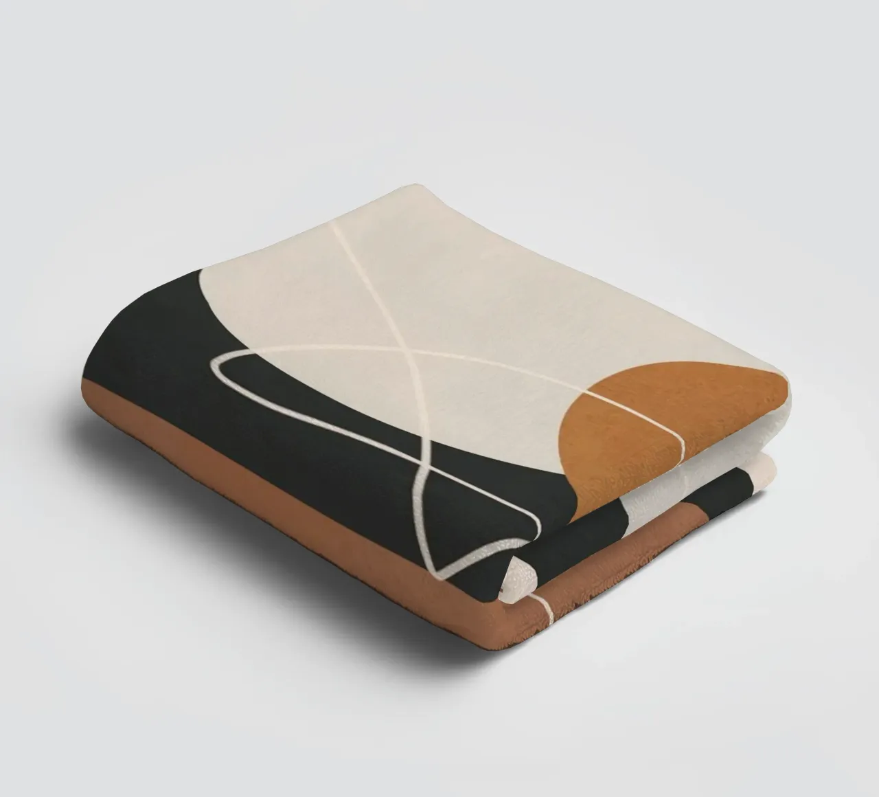 Minimal Colorful Abstract Shapes 3 asciugamano da bagno da Flow Line