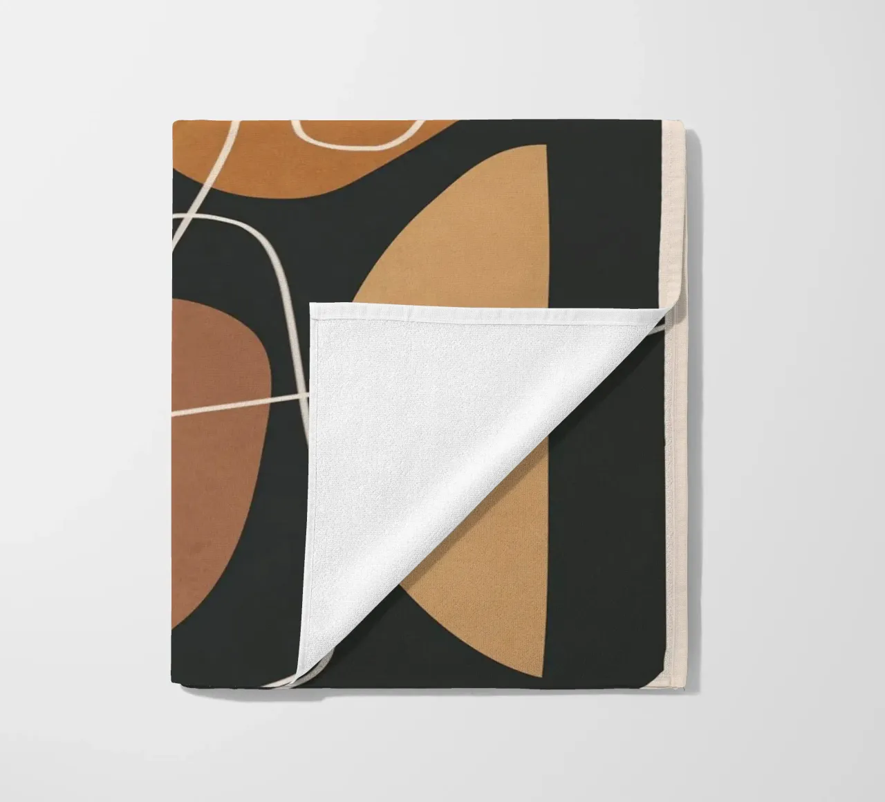 Minimal Colorful Abstract Shapes 3 telo mare da Flow Line