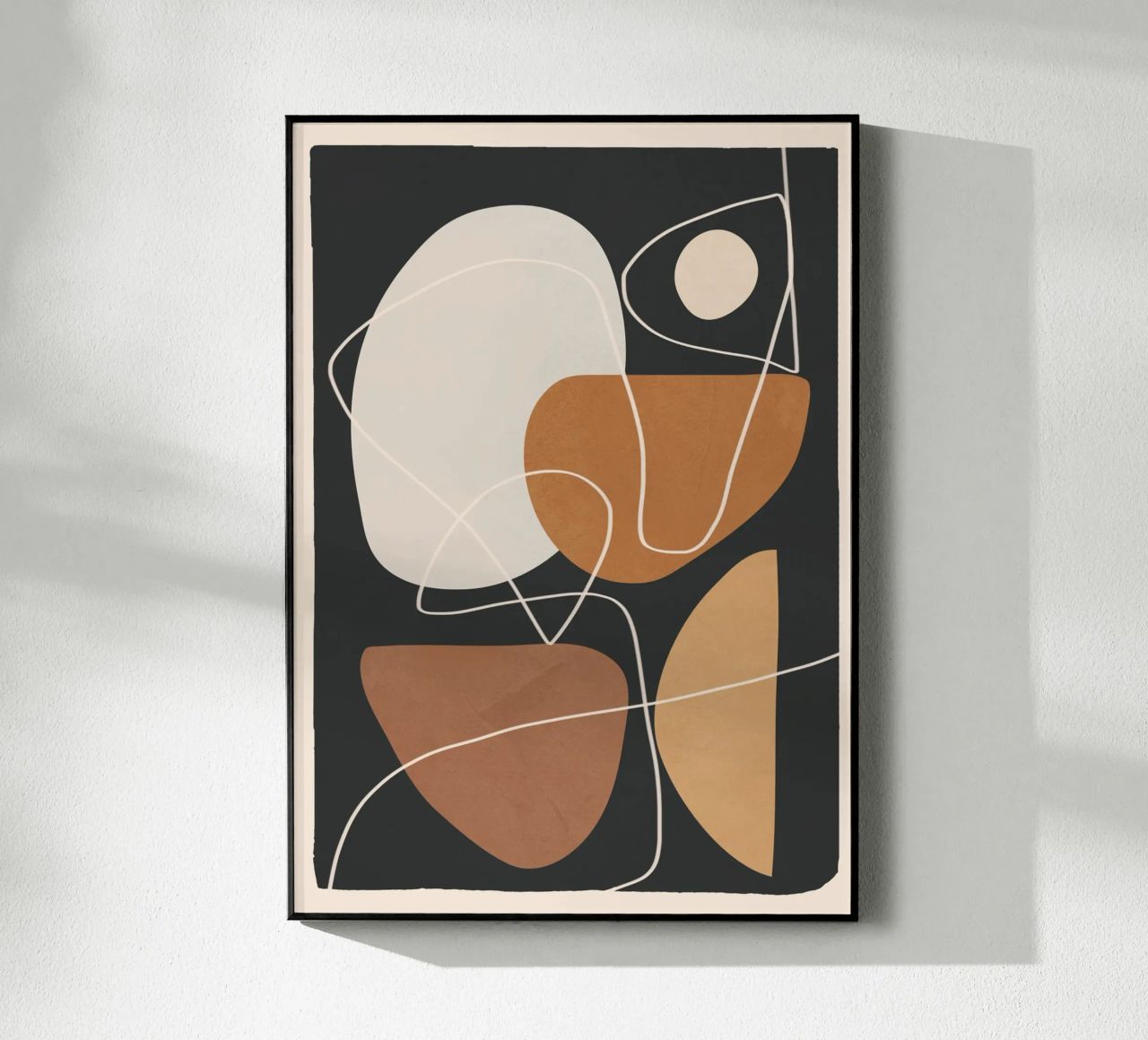Minimal Colorful Abstract Shapes 3 plexiglass da Flow Line