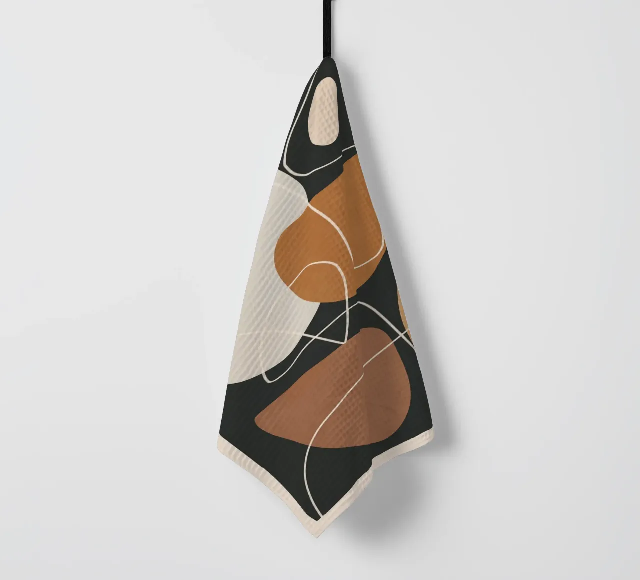 Minimal Colorful Abstract Shapes 3 canovaccio da cucina da Flow Line