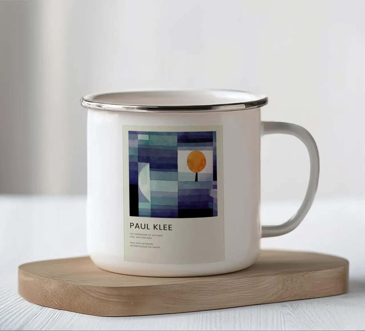 Klee - The Harbinger of Autumn tazza in smalto da Vintage by JUNIQE