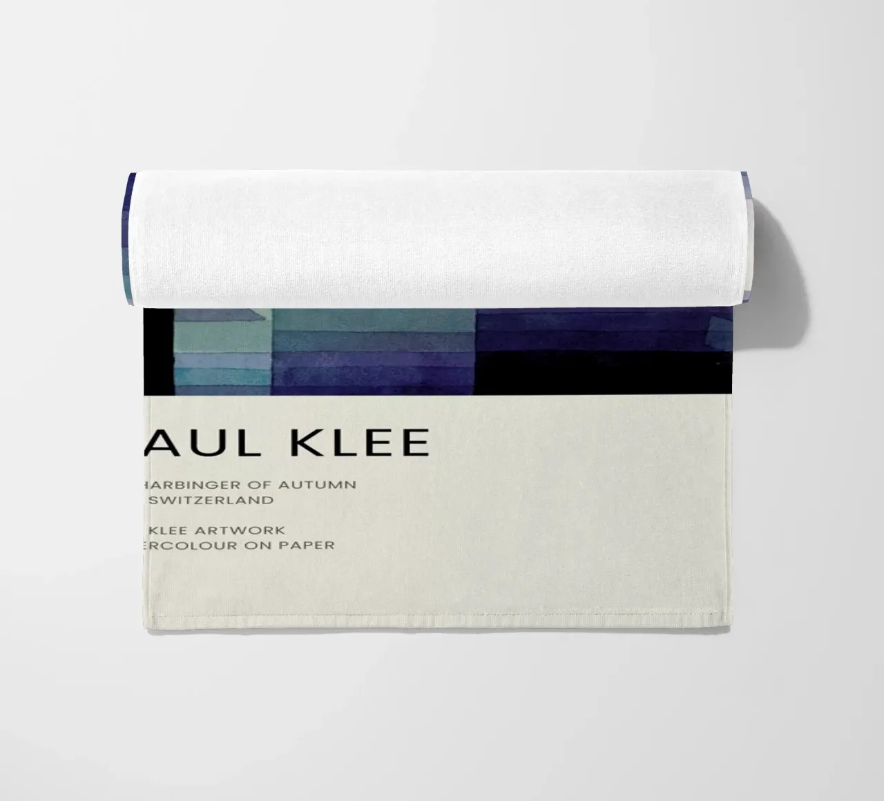 Klee - The Harbinger of Autumn beach towel by Vintage by JUNIQE