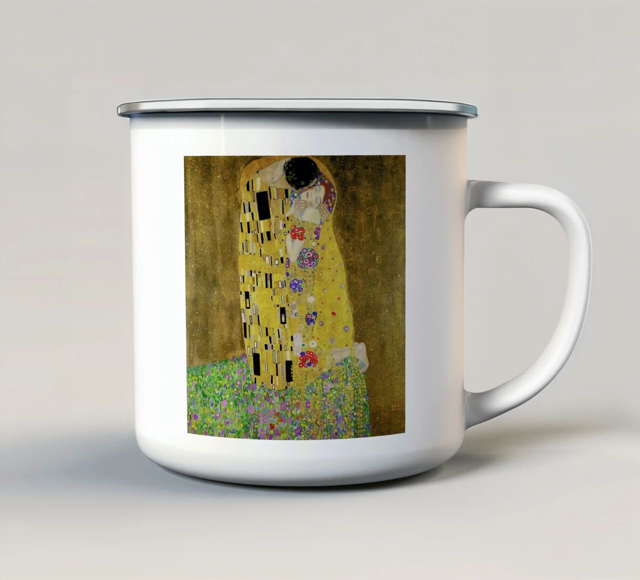 Klimt - The Kiss tazza in smalto da ARTOTHEK