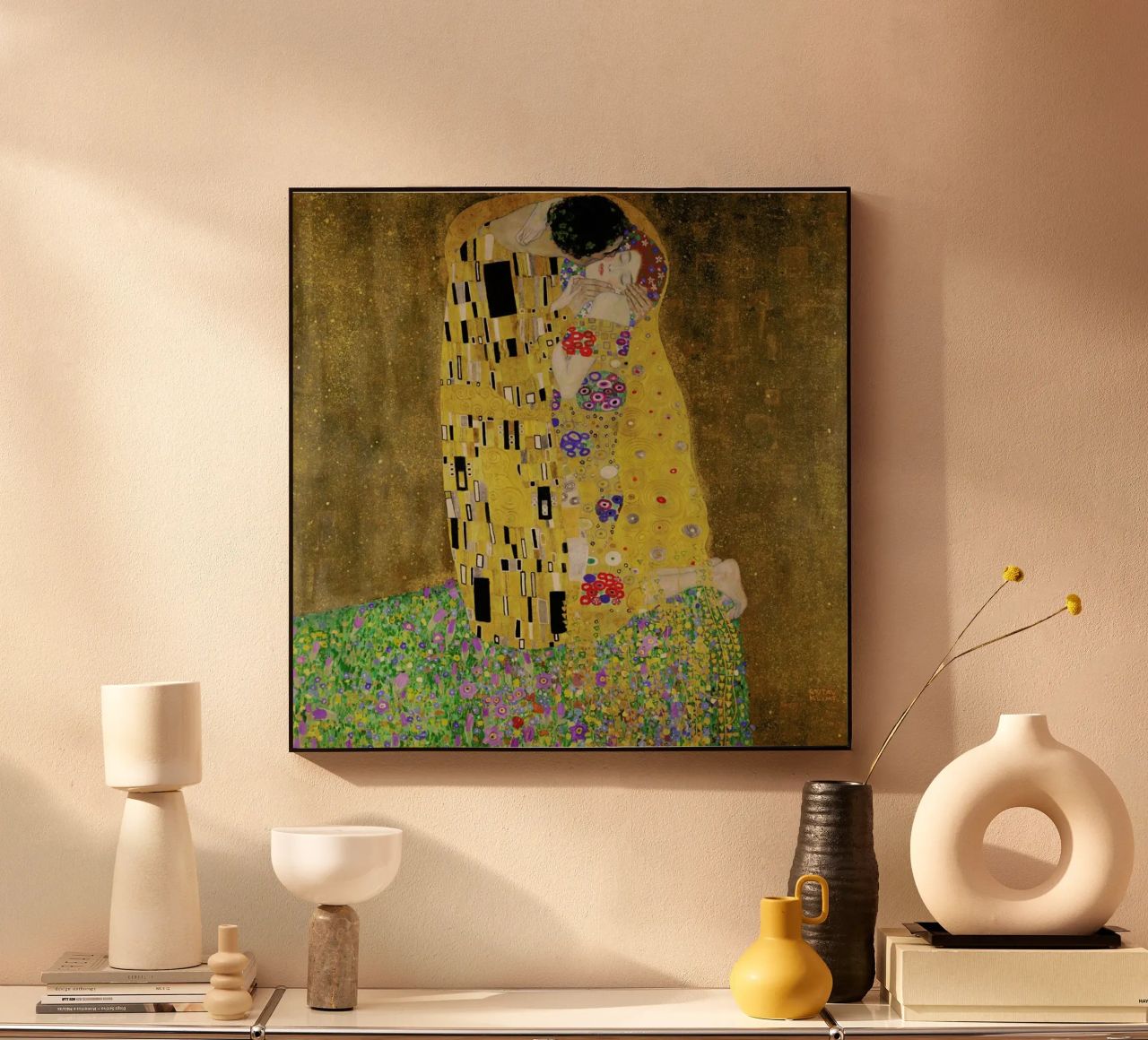 Klimt - The Kiss pannello forex da ARTOTHEK