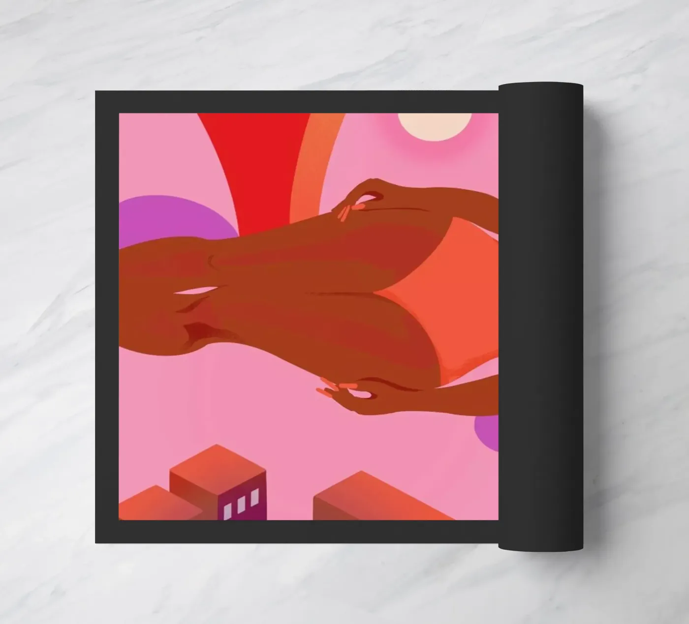 Dreams doormat by Kika illu