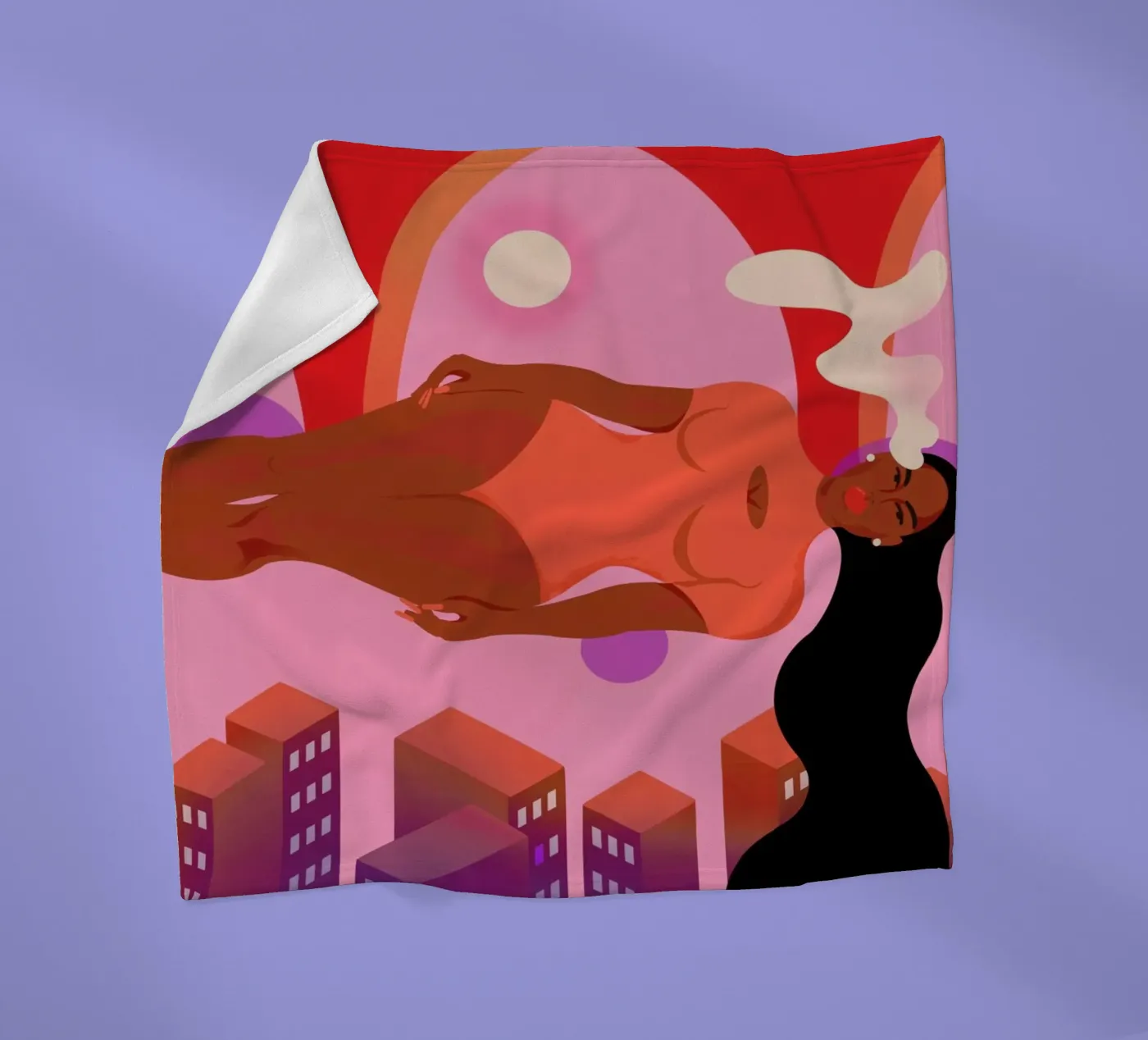 Dreams coperta in pile da Kika illu