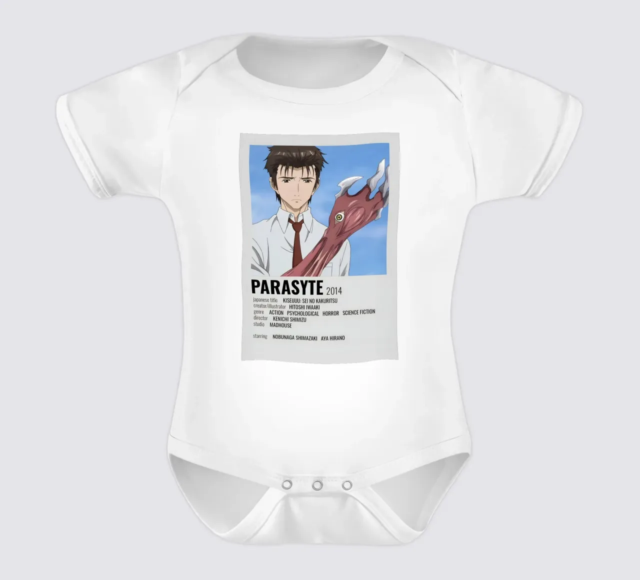 PARASYTE  2014 body neonato maniche corte da Totoya