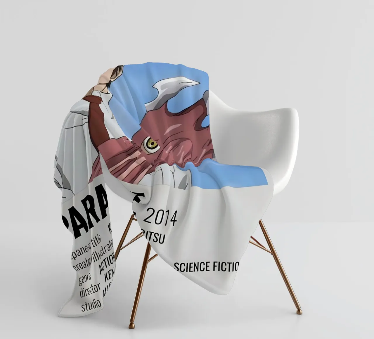 PARASYTE  2014 coperta in pile da Totoya