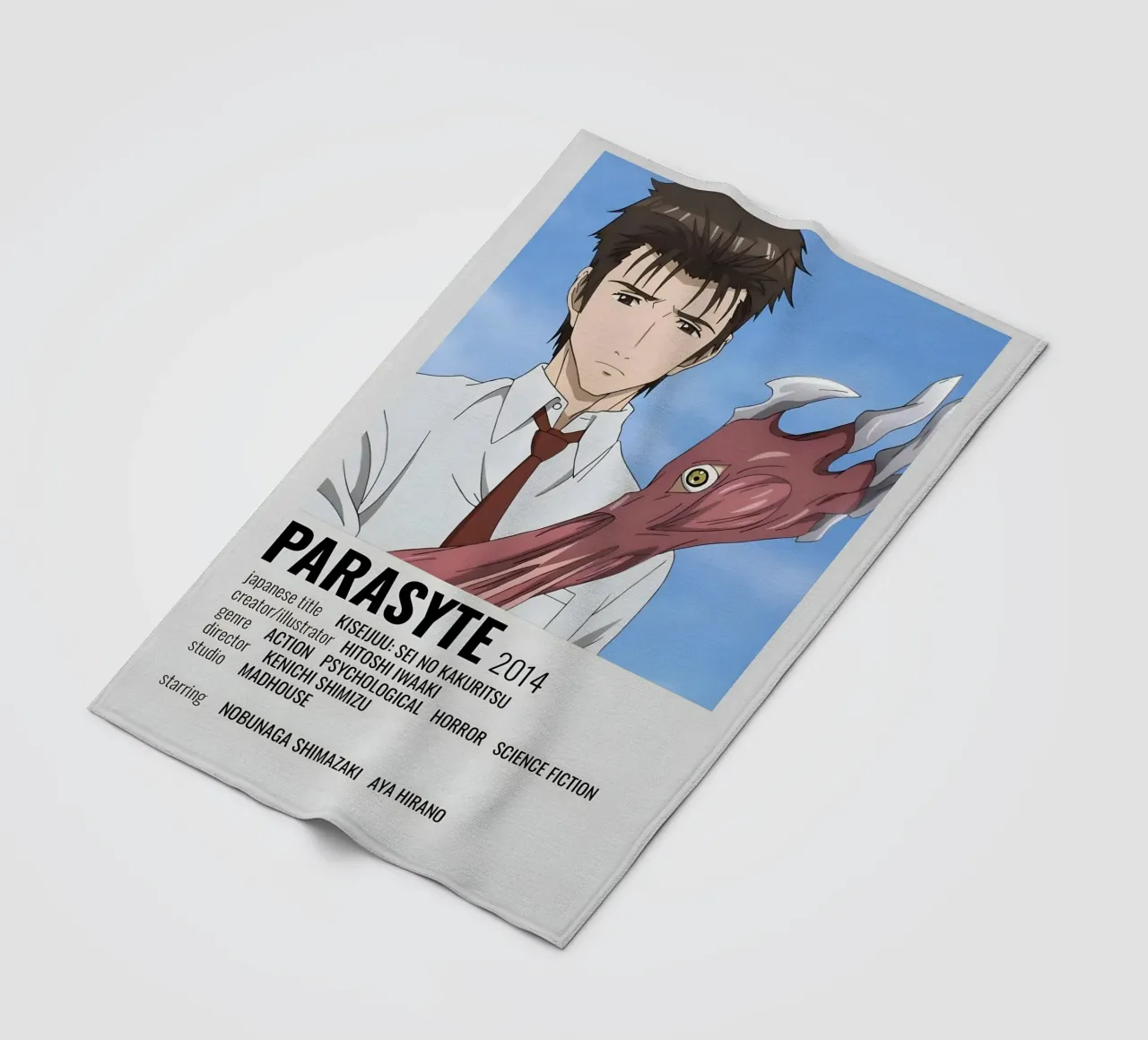 PARASYTE  2014 coperta in pile da Totoya