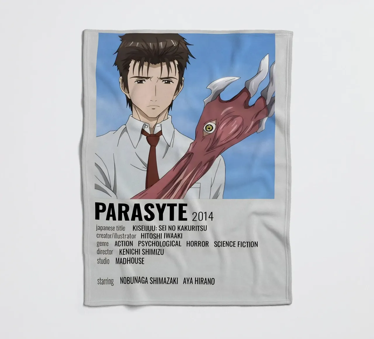 PARASYTE  2014 coperta in pile da Totoya