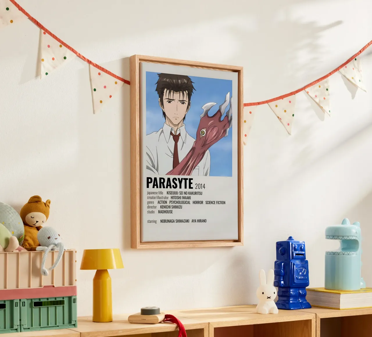 PARASYTE  2014 tela con Cornice a cassetta da Totoya