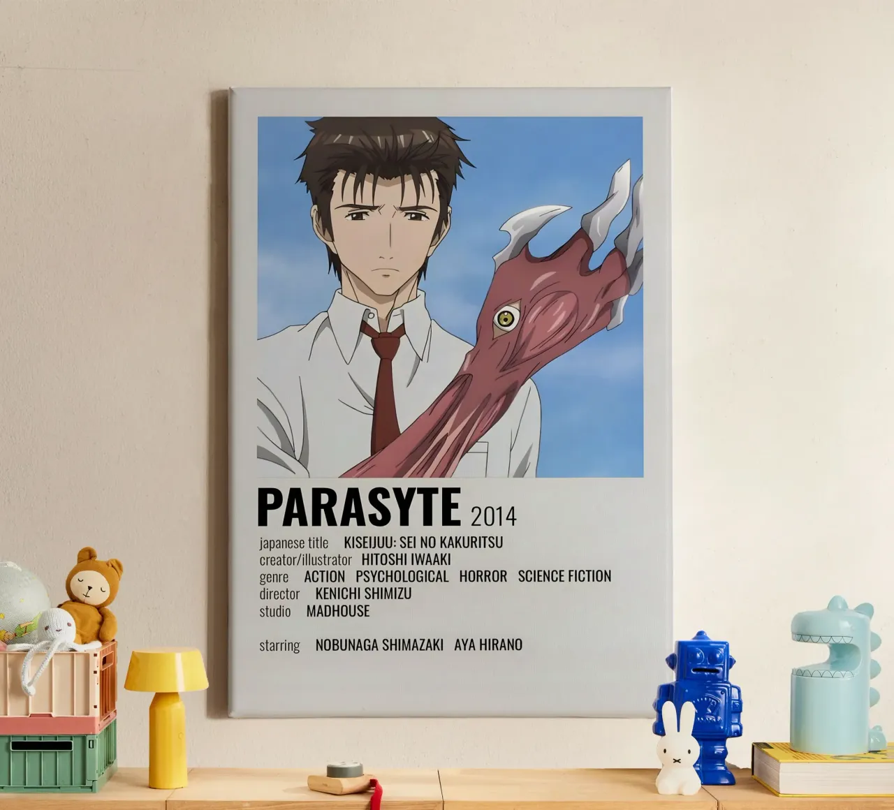 PARASYTE  2014 tela con Cornice a cassetta da Totoya