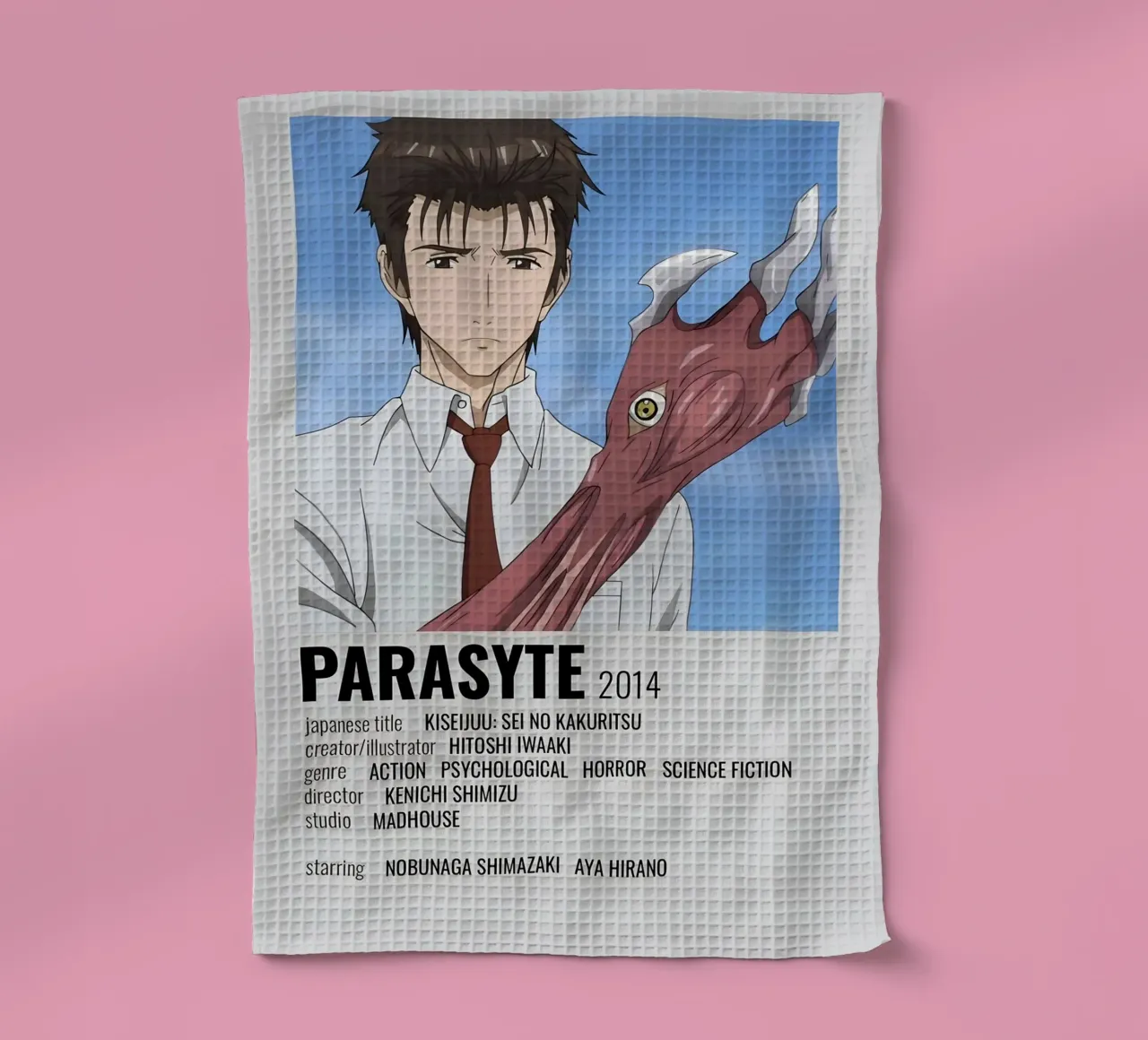 PARASYTE  2014 canovaccio da cucina da Totoya