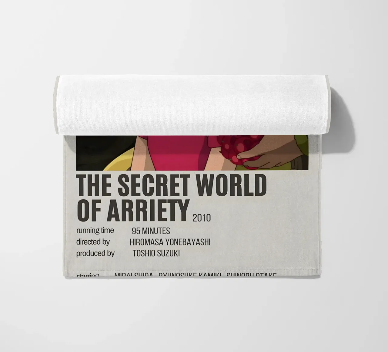 THE SECRET WORLD OF ARRIETY 2010 telo mare da Totoya