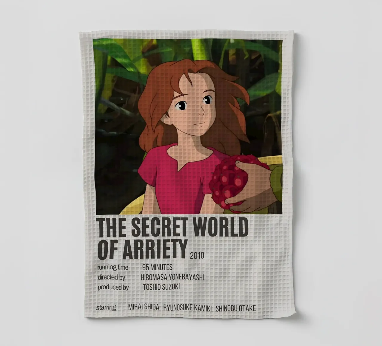 THE SECRET WORLD OF ARRIETY 2010 canovaccio da cucina da Totoya