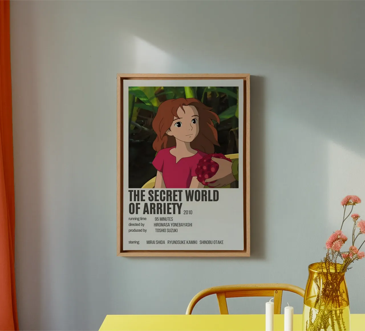THE SECRET WORLD OF ARRIETY 2010 canvas by Totoya