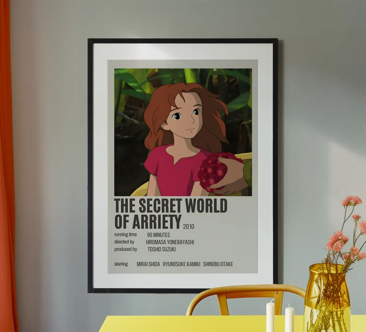 THE SECRET WORLD OF ARRIETY 2010 poster by Totoya