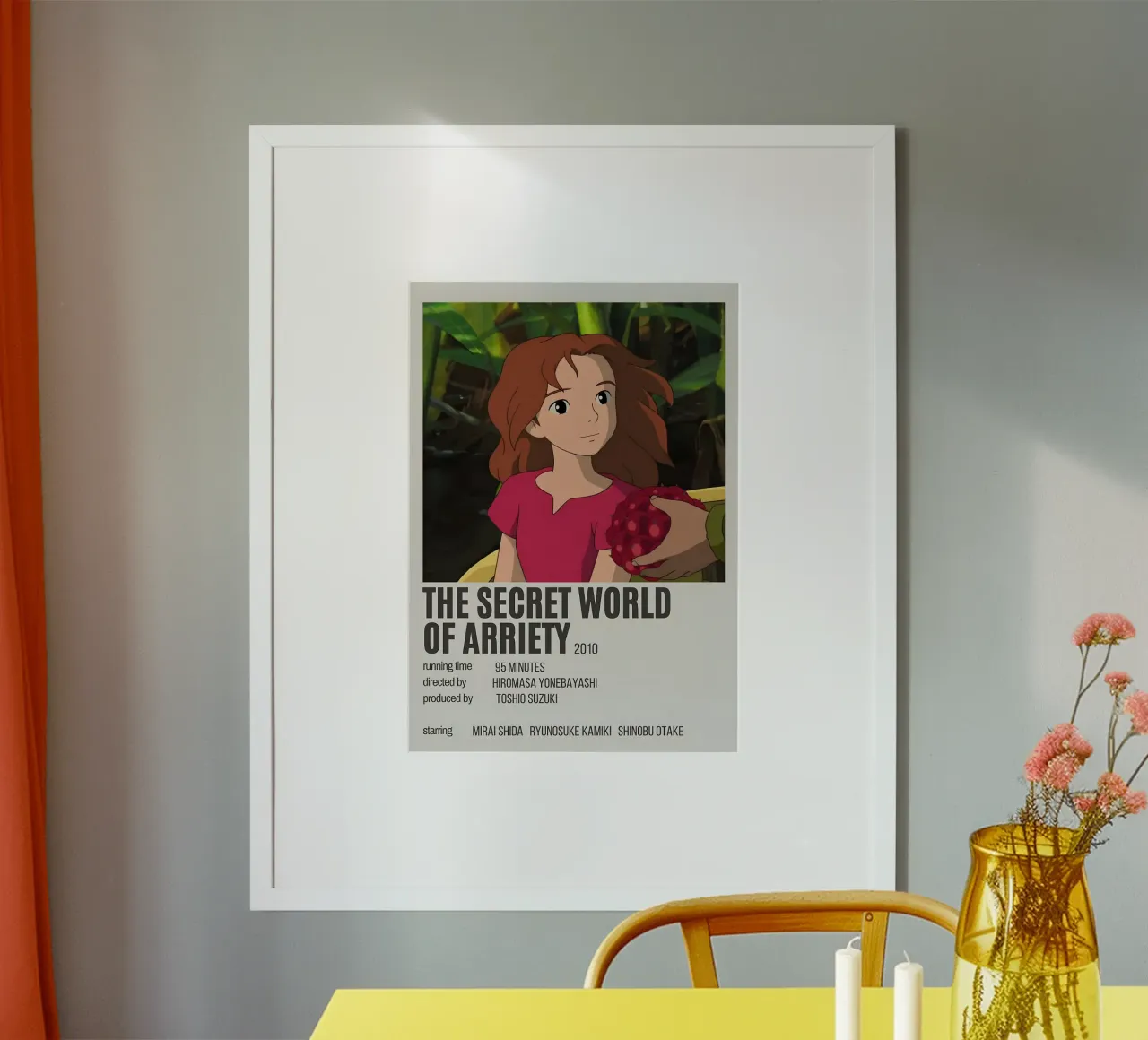 THE SECRET WORLD OF ARRIETY 2010 poster by Totoya