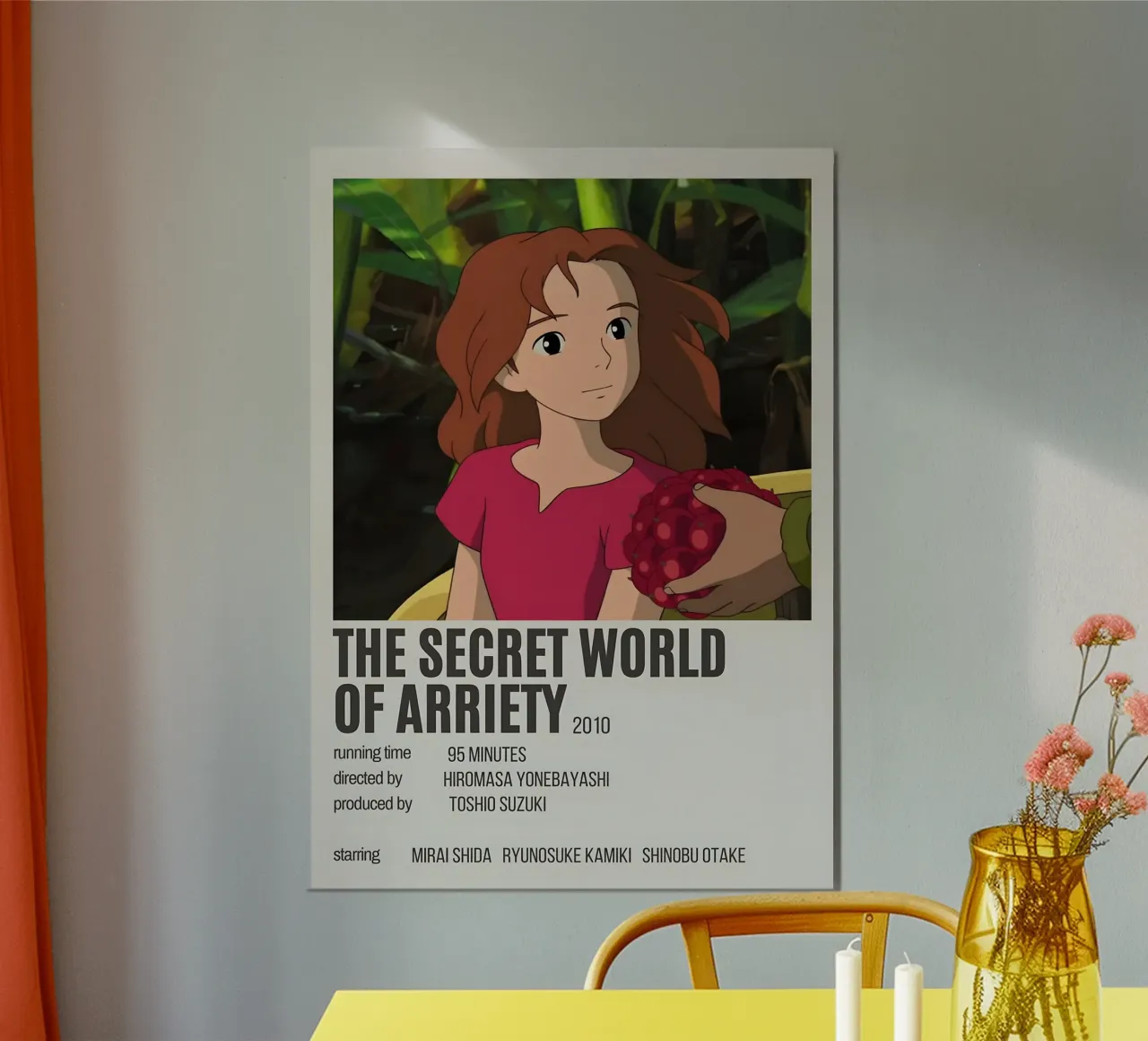 THE SECRET WORLD OF ARRIETY 2010 poster by Totoya