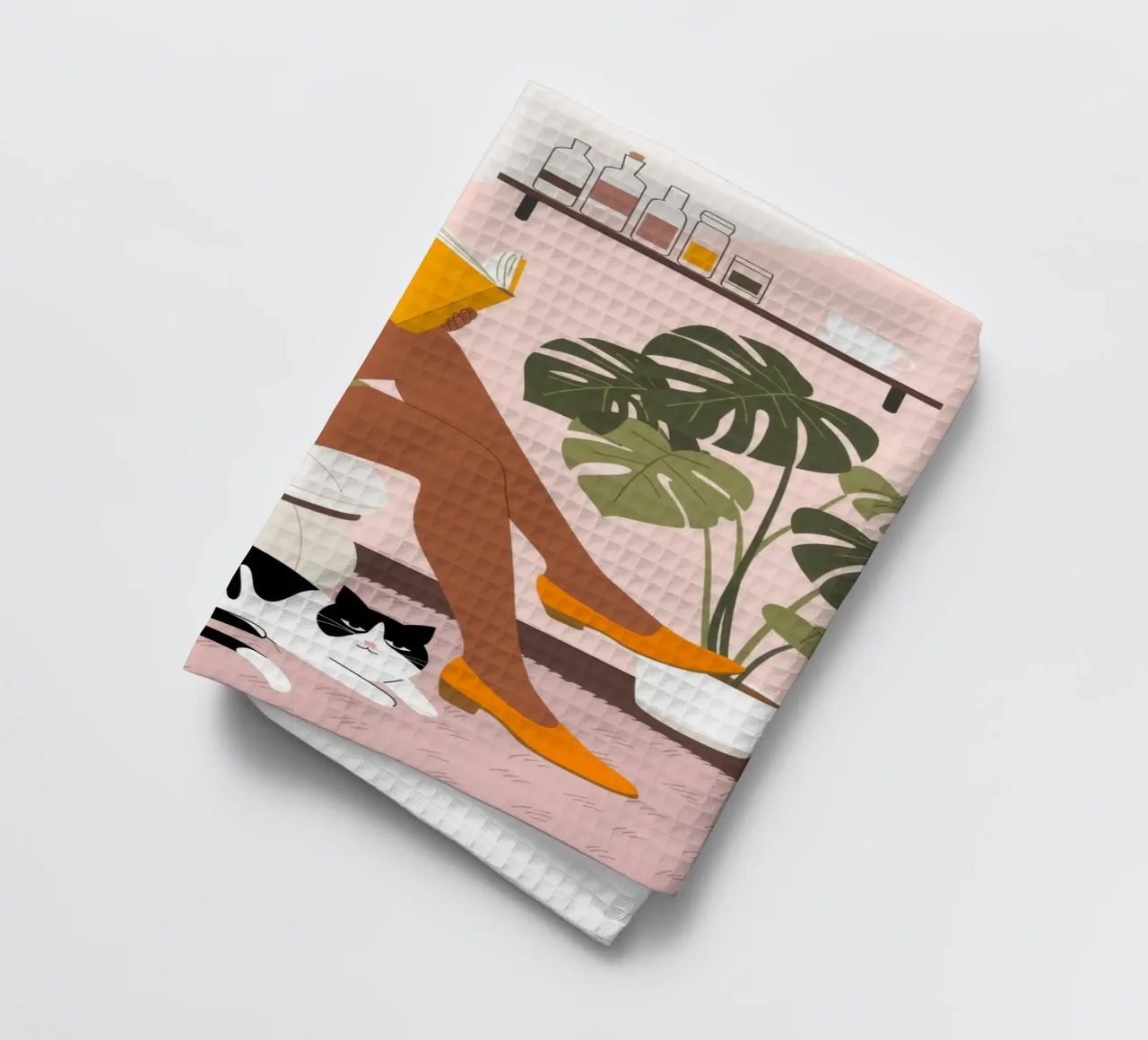 Coin lecture confortable torchon de Silent Hue