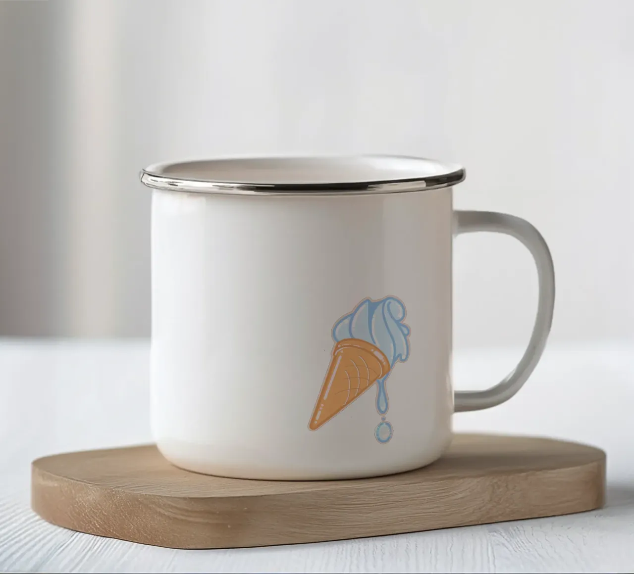 Ice Ice Baby tazza in smalto da Noisebones