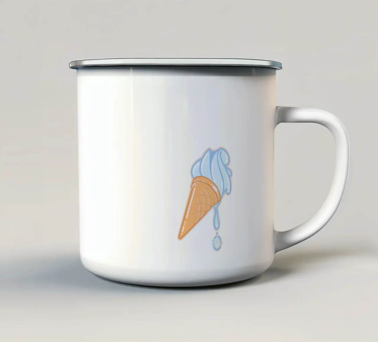 Ice Ice Baby tazza in smalto da Noisebones
