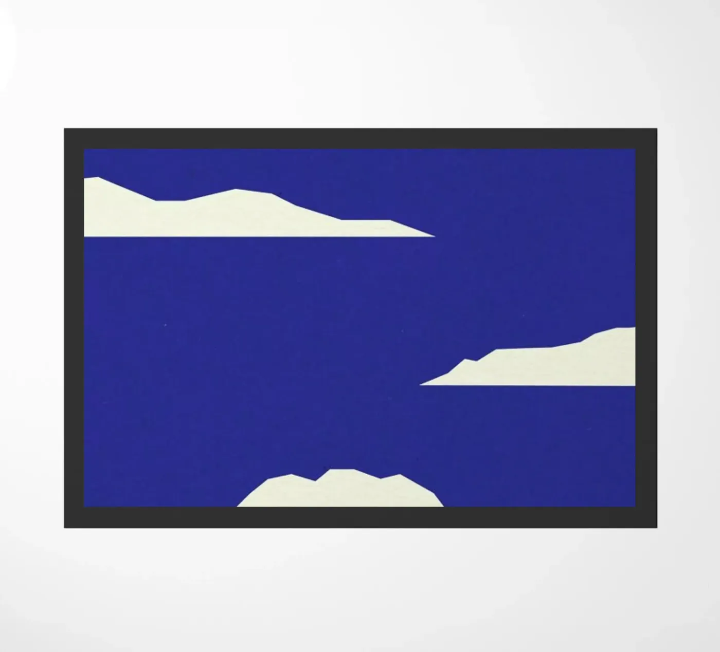 Arctic Ocean deurmat van Rosi Feist
