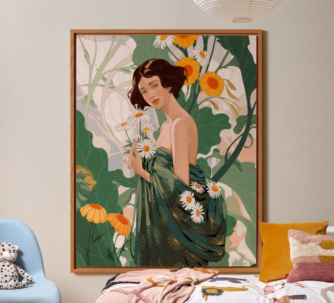Grazia floreale eterea pannello forex da Silent Hue