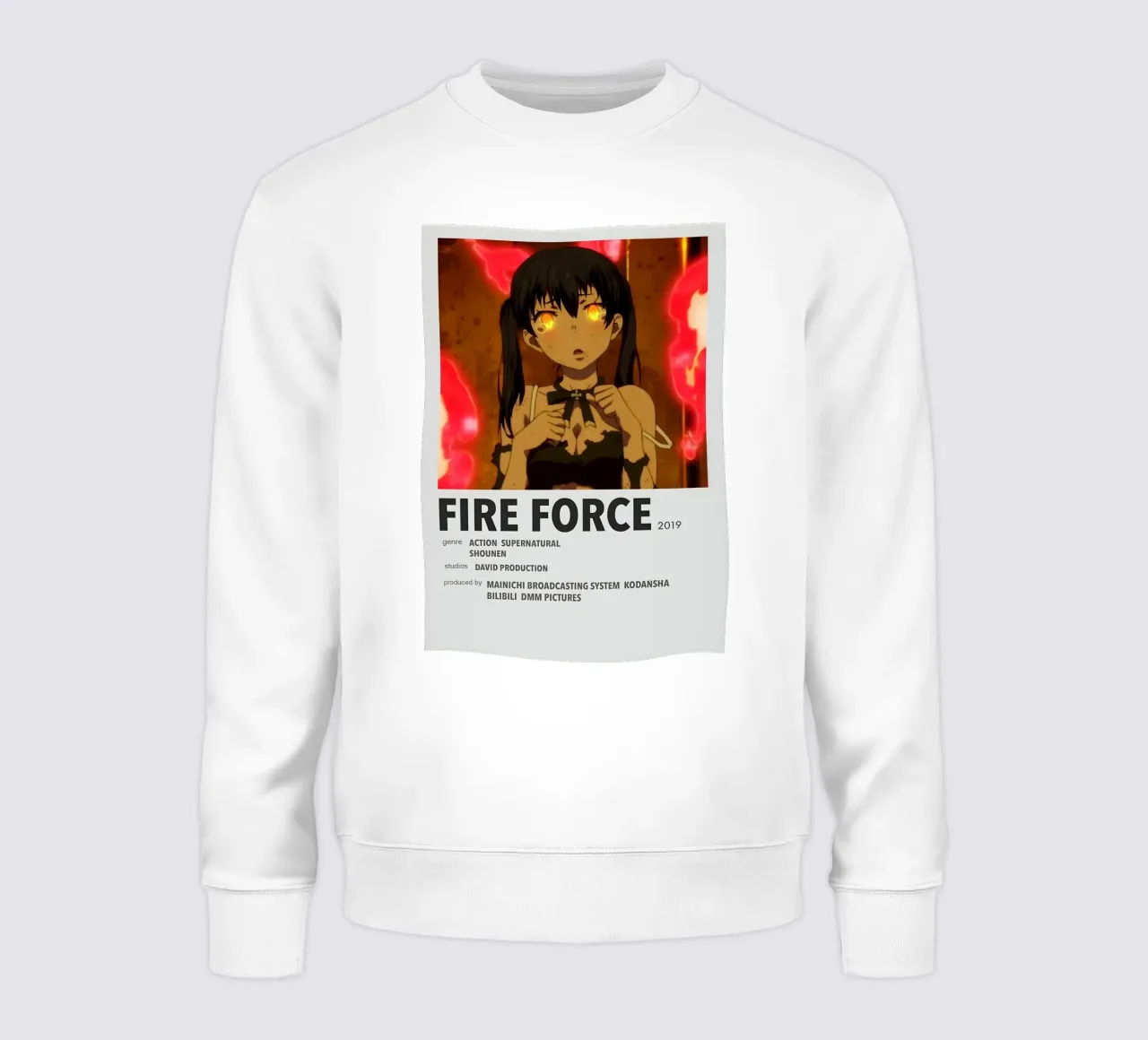 FIRE FORCE 2019 felpa da Totoya