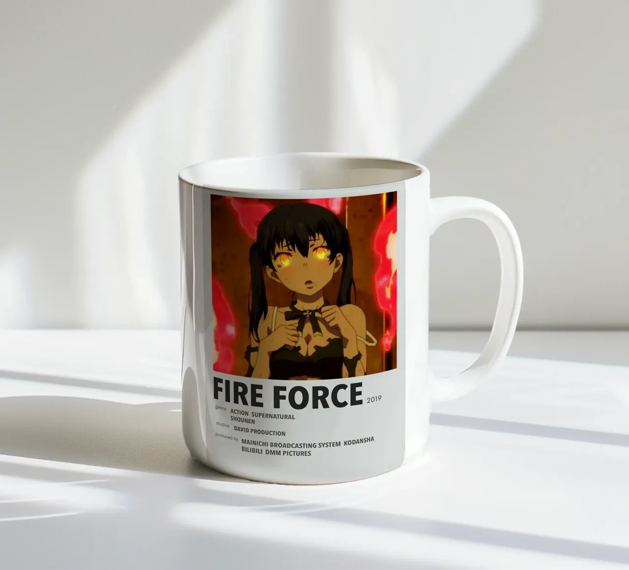 FIRE FORCE 2019 tazza in ceramica da Totoya