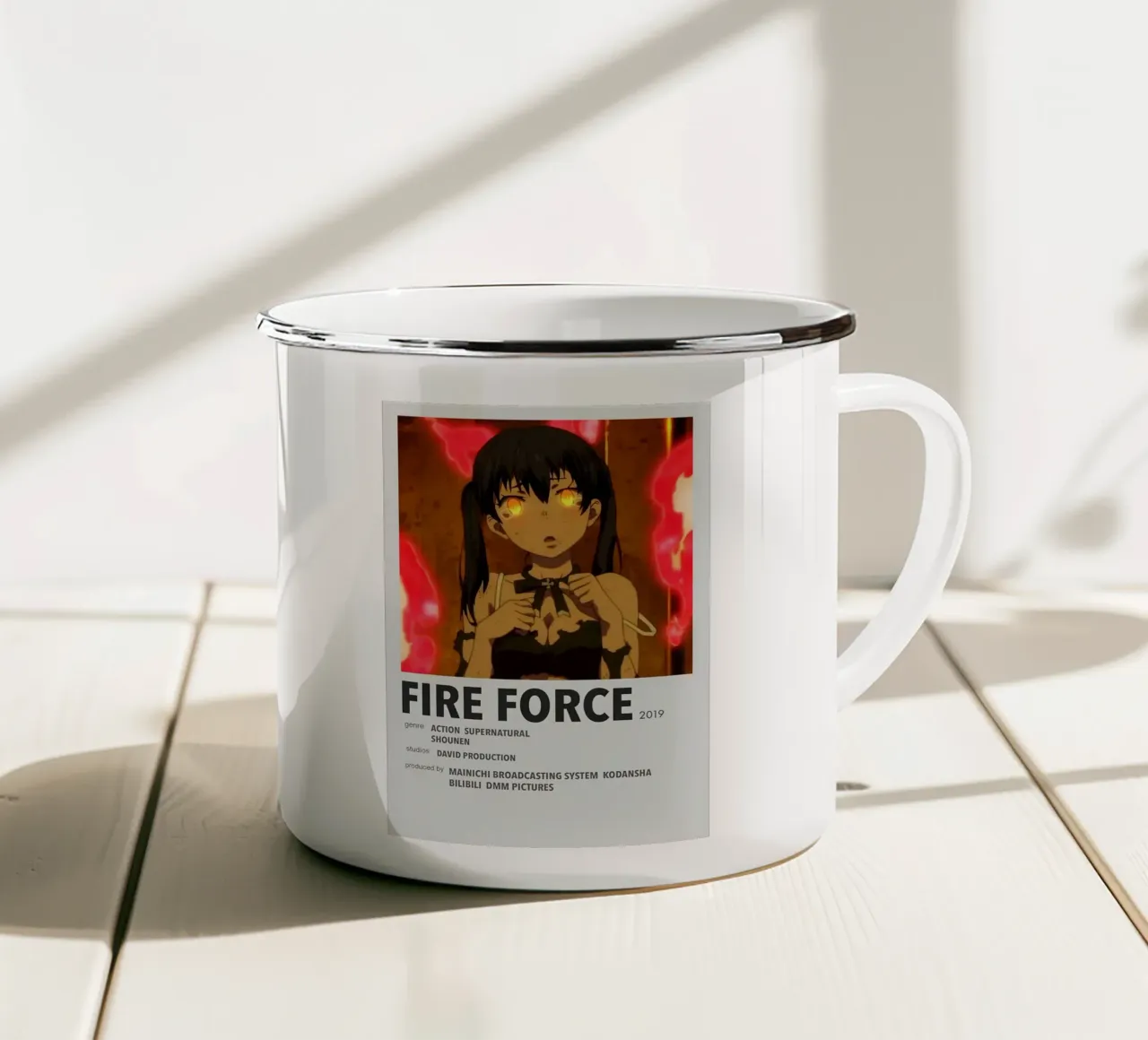 FIRE FORCE 2019 tazza in smalto da Totoya
