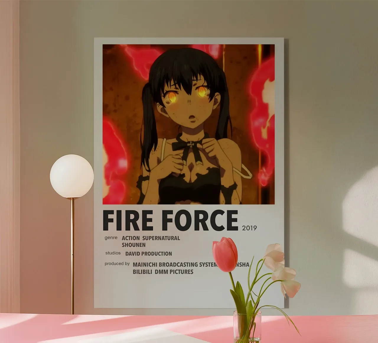 FIRE FORCE 2019 plexiglass da Totoya