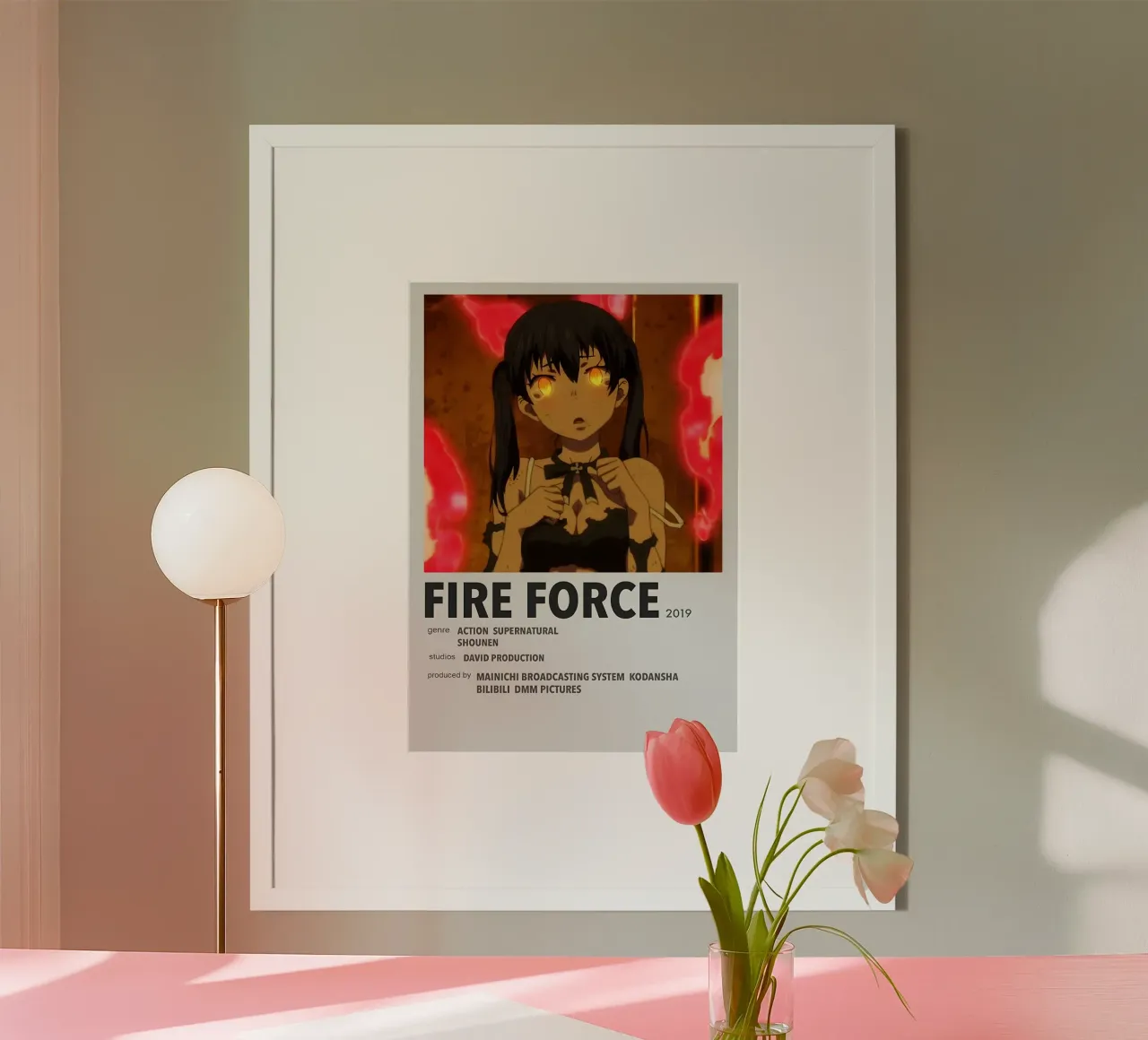 FIRE FORCE 2019 carta hahnemühle da Totoya