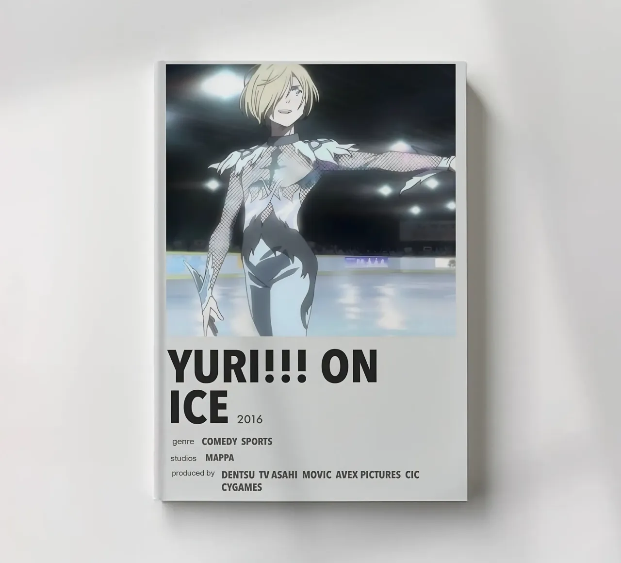 YURI!!! ON ICE  2016 notebook by Totoya