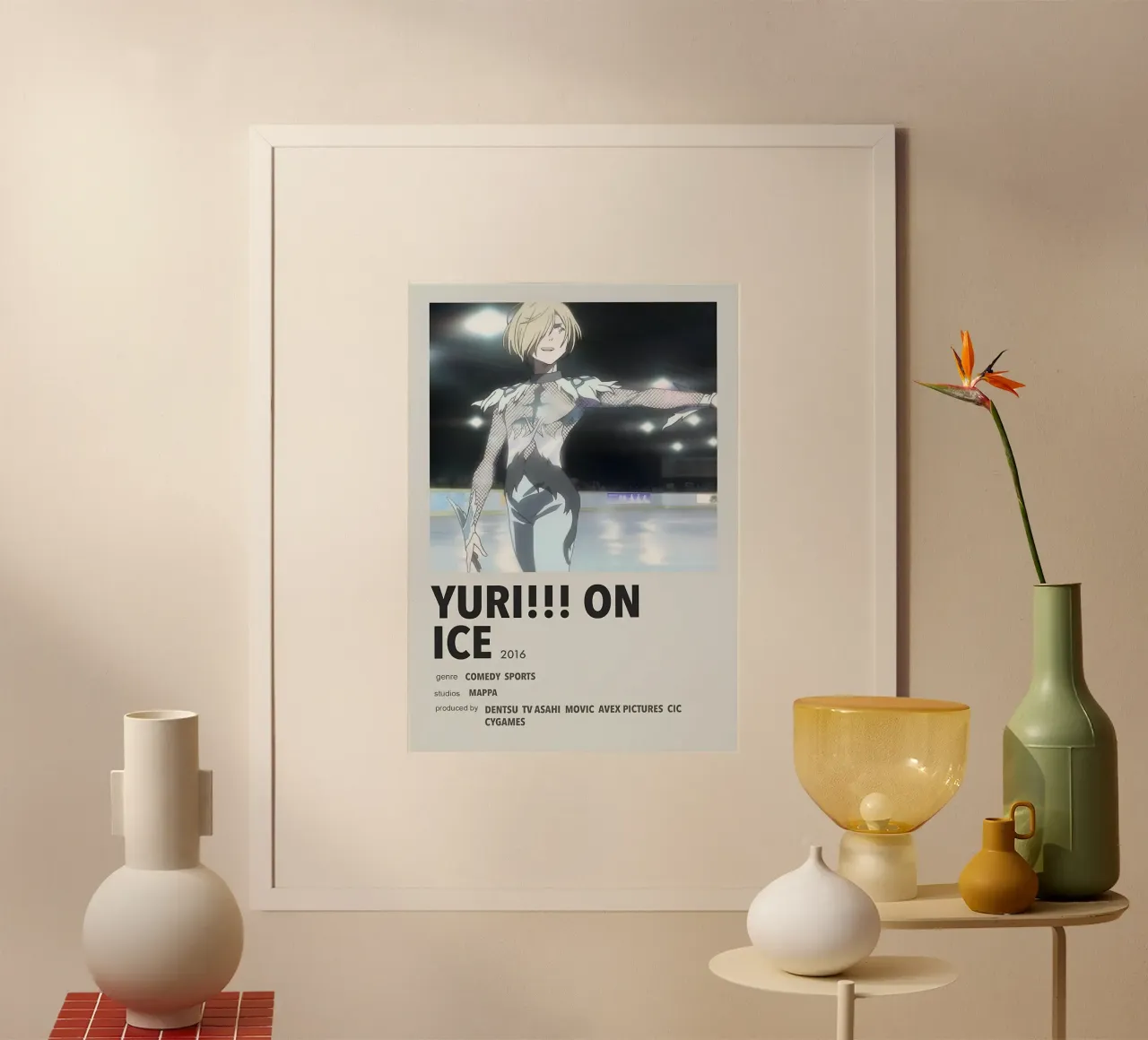 YURI!!! ON ICE  2016 carta hahnemühle da Totoya