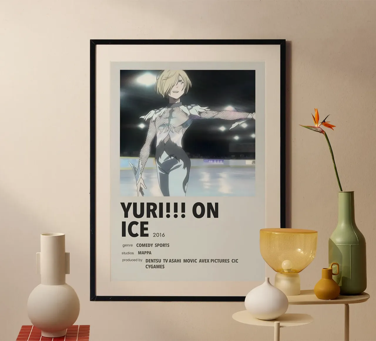 YURI!!! ON ICE  2016 carta hahnemühle da Totoya