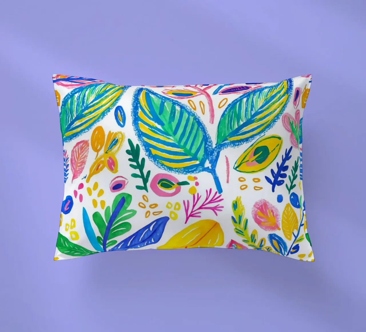 Bold Pop Doodle Botanical Summer Vibes cuscino da Andrea Haase Modern Home