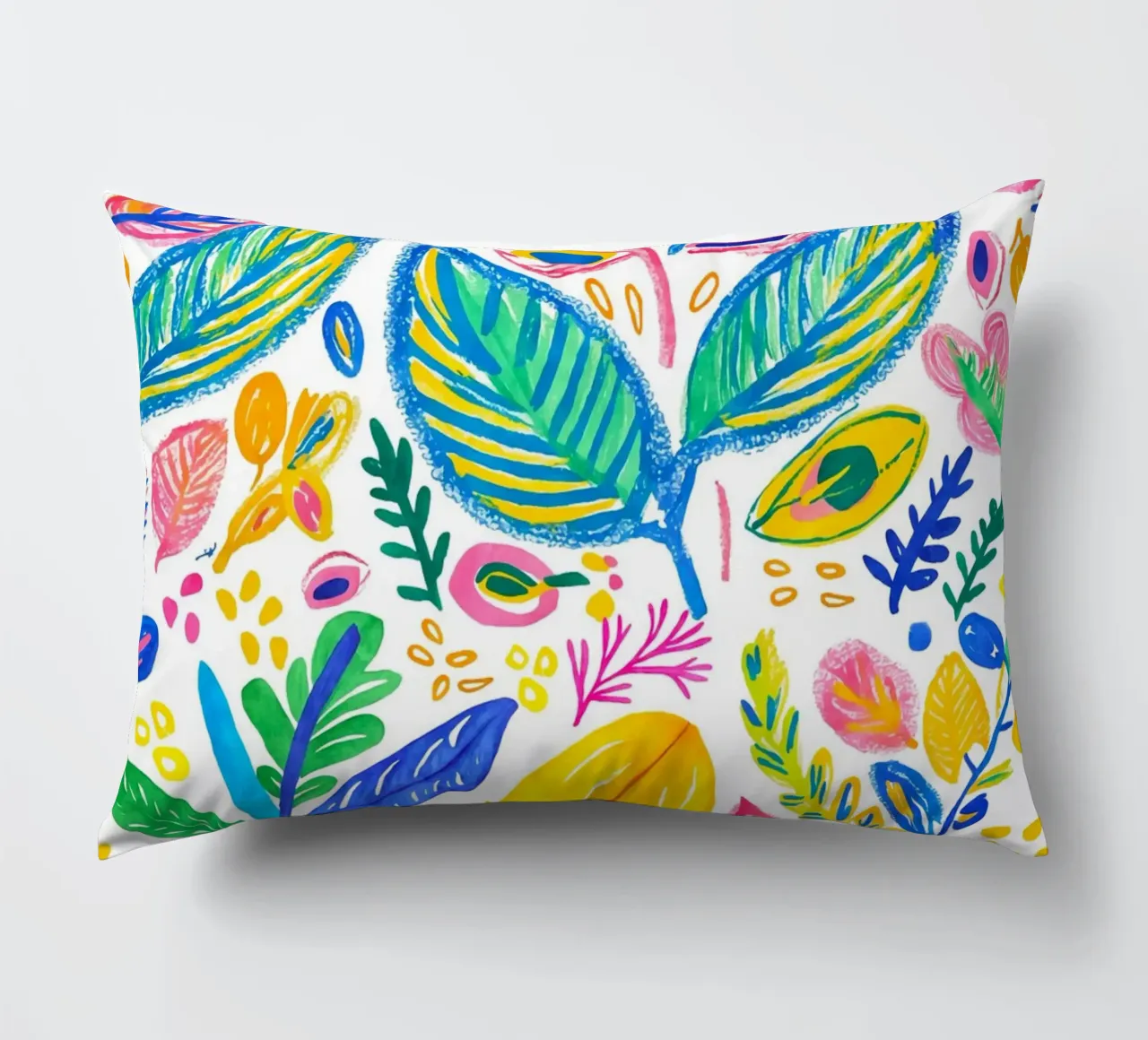 Bold Pop Doodle Botanical Summer Vibes cuscino da Andrea Haase Modern Home