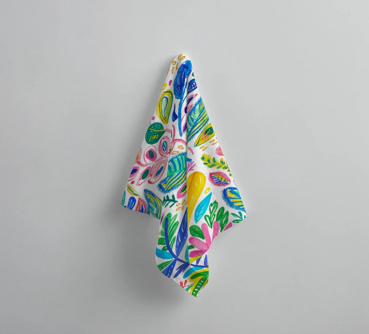 Bold Pop Doodle Botanical Summer Vibes asciugamano da bagno da Andrea Haase Modern Home