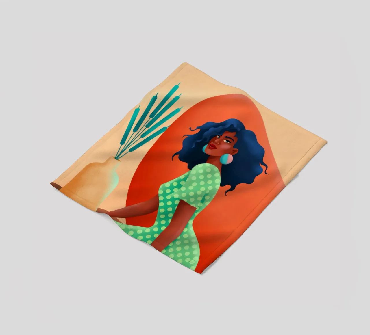 Radiosità tropicale coperta in pile da Silent Hue