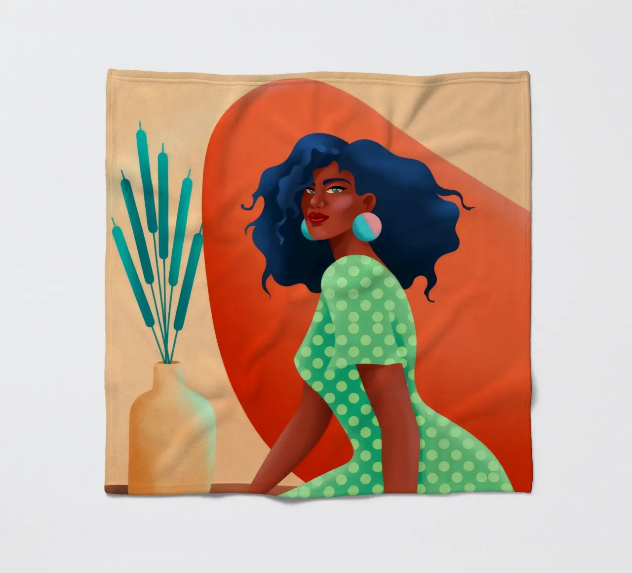 Radiosità tropicale coperta in pile da Silent Hue