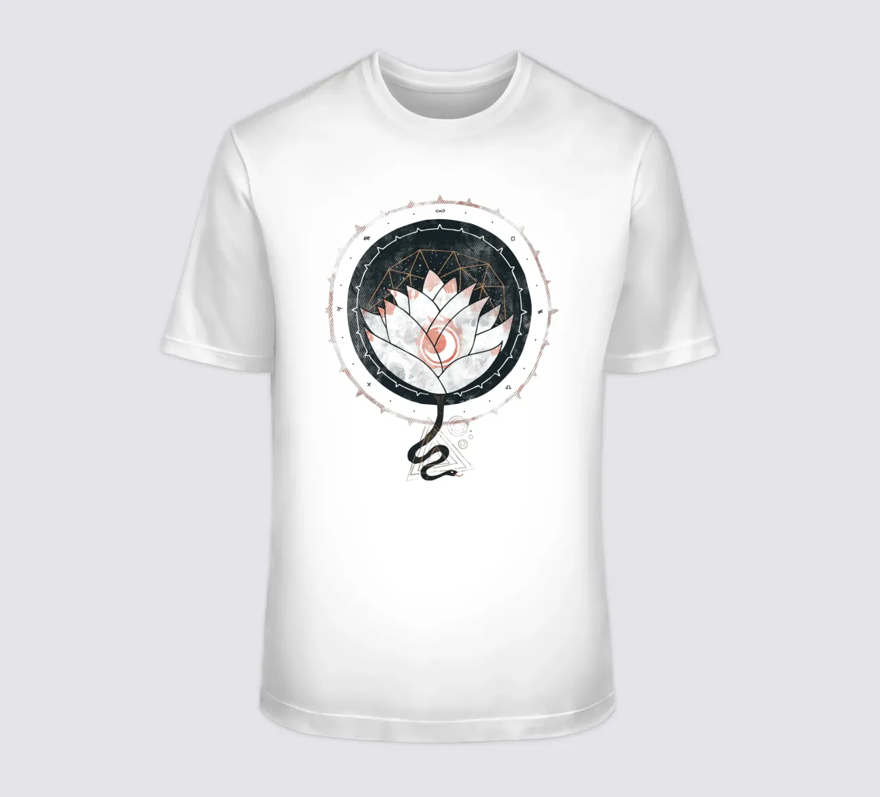 Lotus T-Shirt von againstbound