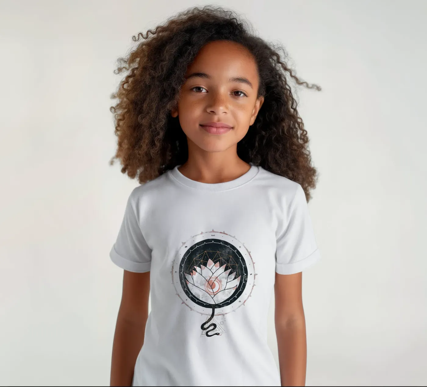 Lotus t-shirt bambini da againstbound