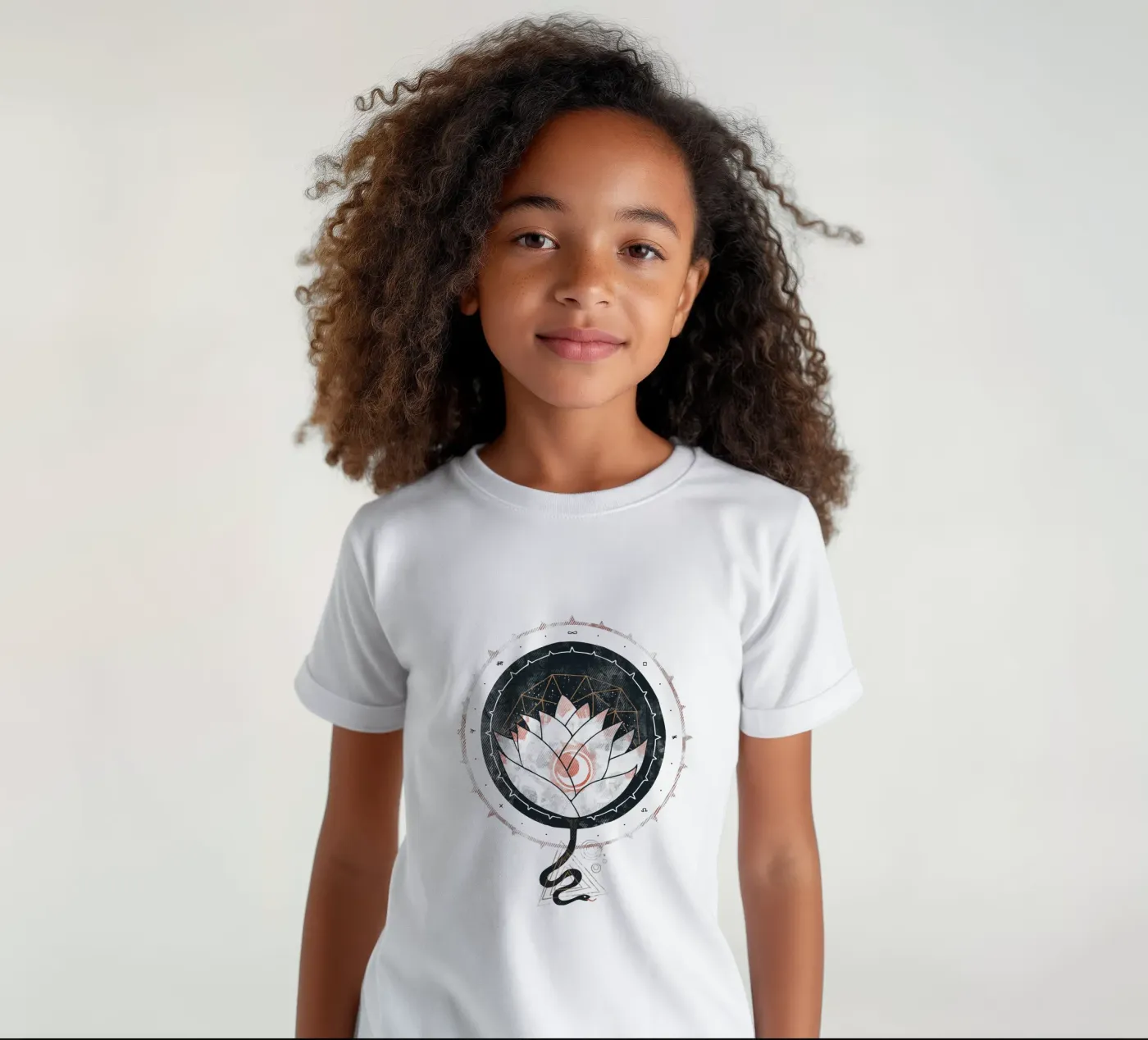 Lotus t-shirt bambini da againstbound