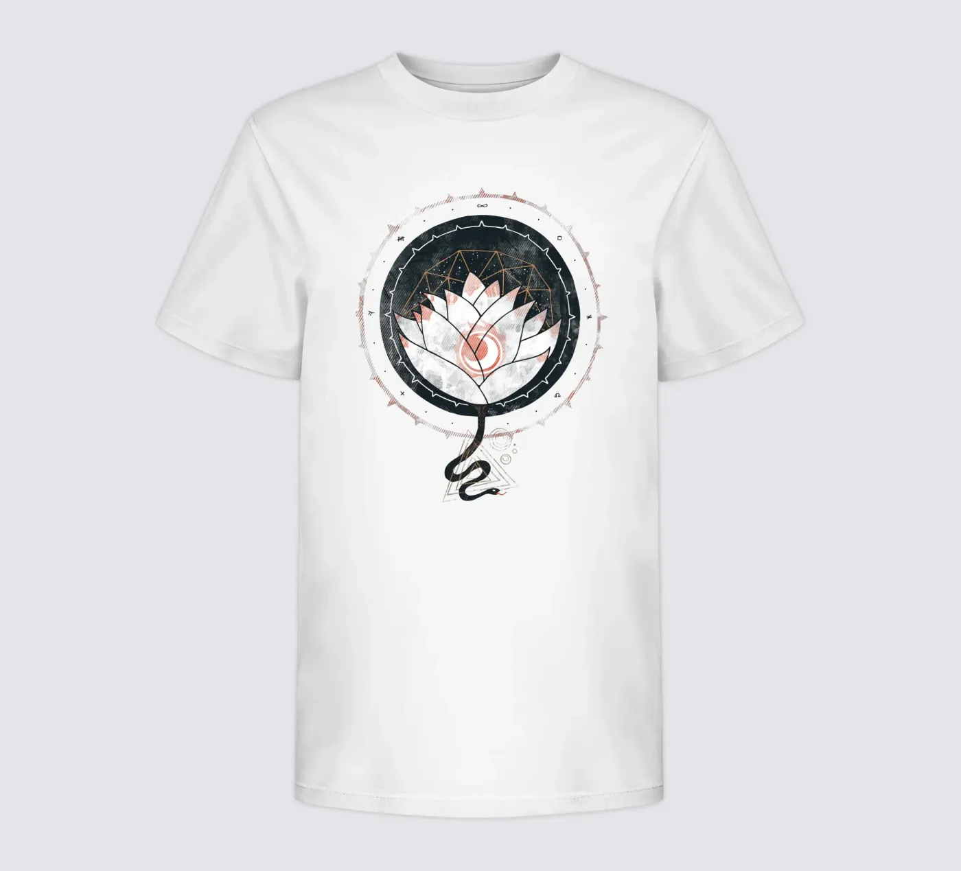 Lotus t-shirt bambini da againstbound