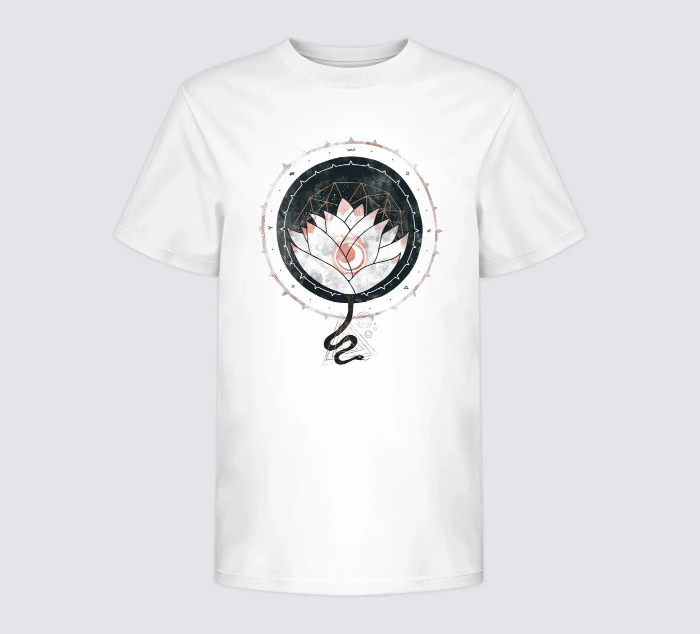 Lotus t-shirt bambini da againstbound