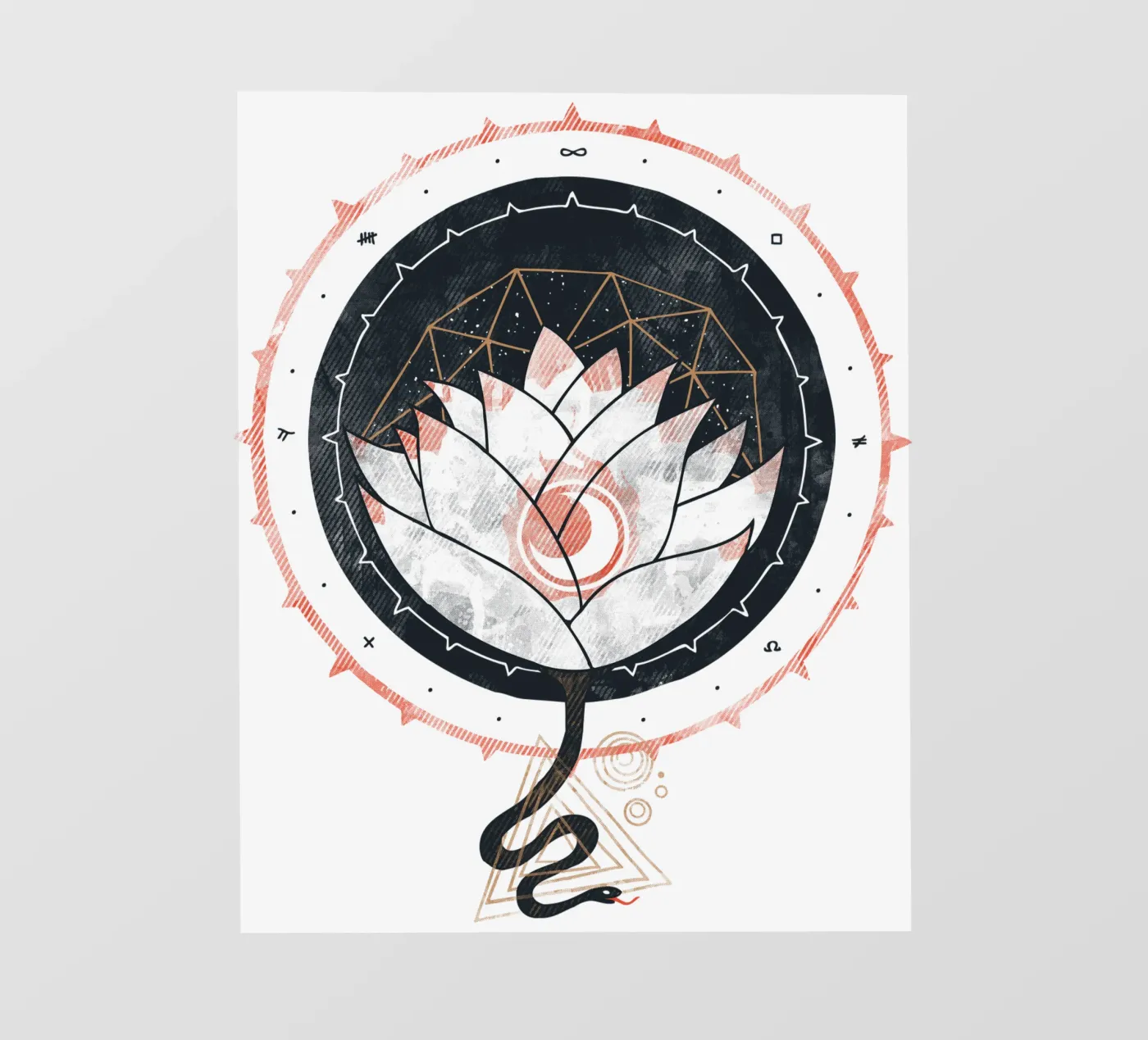 Lotus fotobehang van againstbound