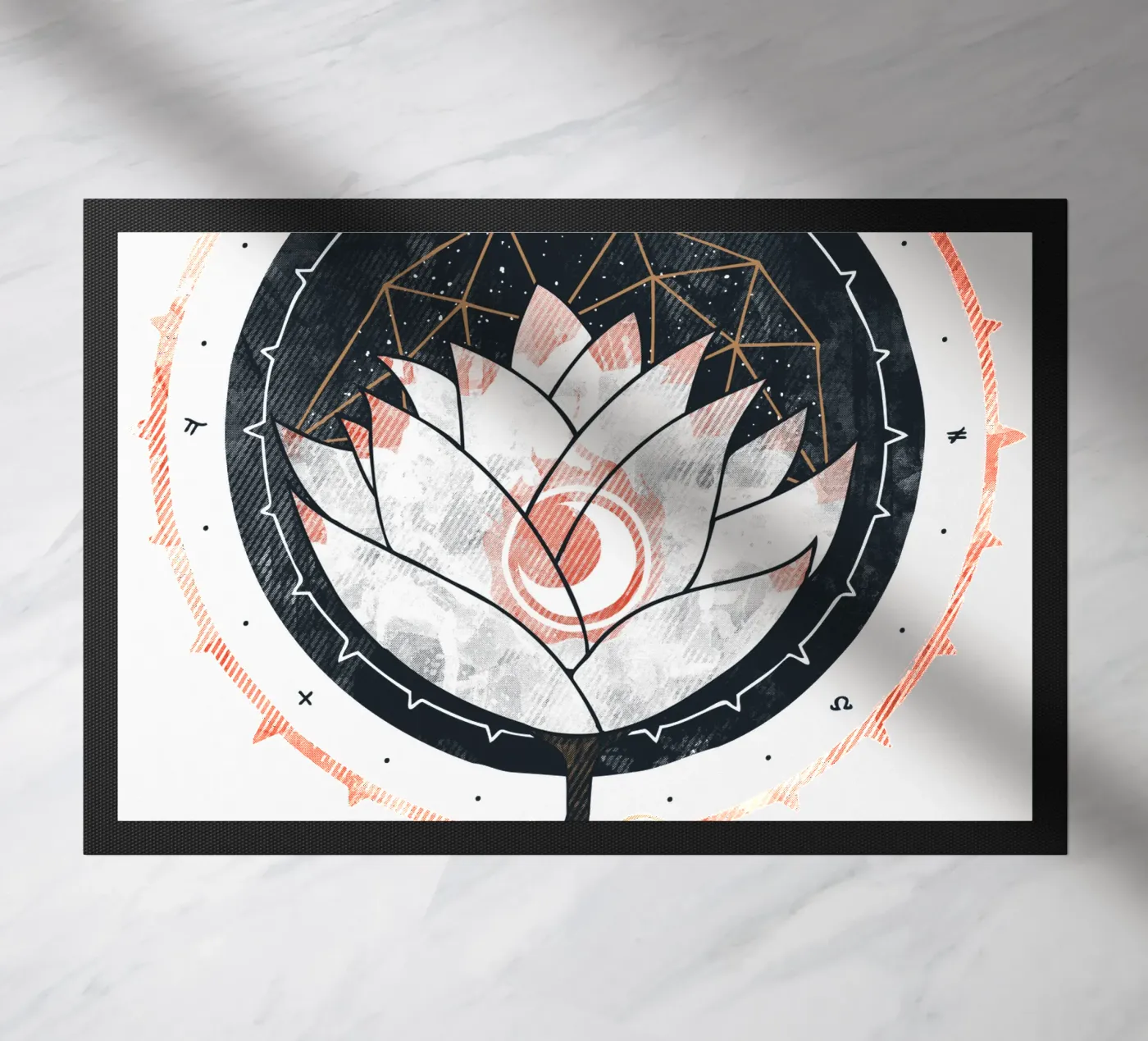 Lotus deurmat van againstbound